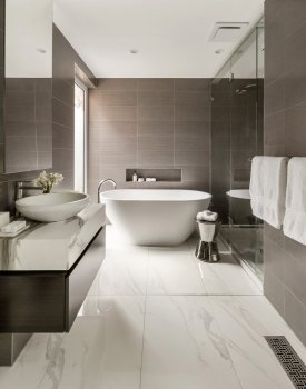 дизайн современной ванной комнаты
